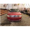 Image 6 : PARKSVILLE - 2009 FORD FLEX LIMITED, RED, 270069 KMS, ALL WHEEL DRIVE. - DA70488