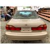 Image 18 : PARKSVILLE- 2000 HONDA ACCORD, GOLD, 50343 KMS, FRONT WHEEL DRIVE. - D818885