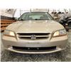 Image 5 : PARKSVILLE- 2000 HONDA ACCORD, GOLD, 50343 KMS, FRONT WHEEL DRIVE. - D818885