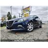 Image 1 : DUNCAN - 2014 MAZDA 3, BLUE, 164054 KMS, FRONT WHEEL DRIVE. - D177804