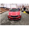 Image 6 : PARKSVILLE - 2018 KIA FORTE LX, RED, 182941 KMS, FRONT WHEEL DRIVE. - D170156