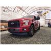 Image 2 : PARKSVILLE - 2017 FORD F150, RED, 314055 KMS, 4X4. - JC21410