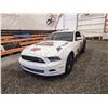 Image 3 : PARKSVILLE - 2014 FORD MUSTANG, WHITE, 172709 KMS, REAR WHEEL DRIVE. - D317638