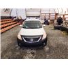 Image 7 : PARKSVILLE - 2013 NISSAN VERSA, WHITE, 216608 KMS, FRONT WHEEL DRIVE. - B837353