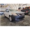 Image 8 : PARKSVILLE - 2013 NISSAN VERSA, WHITE, 216608 KMS, FRONT WHEEL DRIVE. - B837353
