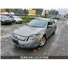 Image 2 : DUNCAN - 2009 FORD FUSION, GREEN, 210881 KMS, FRONT WHEEL DRIVE. - D202773