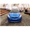 Image 6 : PARKSVILLE - 2009 TOYOTA MATRIX, BLUE, 273680 KMS, FRONT WHEEL DRIVE. - B040319