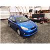 Image 9 : PARKSVILLE - 2009 TOYOTA MATRIX, BLUE, 273680 KMS, FRONT WHEEL DRIVE. - B040319