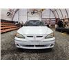 Image 5 : PARKSVILLE - 2003 PONTIAC GRAND AM GT, WHITE, 231979 KMS, "NO RESERVE". - B215877