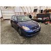 Image 9 : PARKSVILLE - 2005 TOYOTA MATRIX, BLUE, 299999 KMS, FRONT WHEEL DRIVE. - B856876