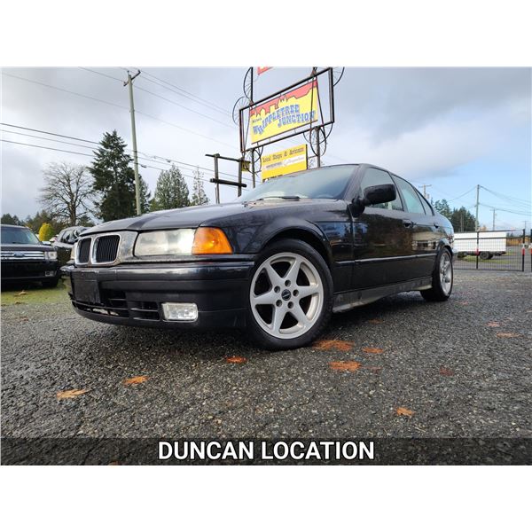 DUNCAN - 1992 BMW 318I, BLACK, 231328 MILES, REAR WHEEL DRIVE. - DG03603