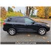 Image 8 : DUNCAN - 2007 HYUNDAI SANTA FE, BLACK, 277723 KMS, FRONT WHEEL DRIVE. - D011664