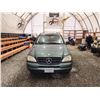 Image 6 : PARKSVILLE - 2001 MERCEDES ML320, GREEN,  300690 KMS, "NO RESERVE". - B277450