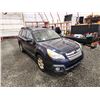 Image 10 : PARKSVILLE - 2013 SUBARU OUTBACK, BLUE, 213584 KMS, ALL WHEEL DRIVE. - D298489