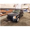 Image 4 : PARKSVILLE - 2006 LANDROVER LR3, BLACK, 209566 KMS, 4X4. - D373233