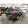 Image 15 : PARKSVILLE - 2011 CHEVY TRAVERSE, GREY, 165796 KMS, ALL WHEEL DRIVE. - D163633
