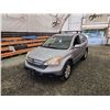 Image 3 : PARKSVILLE - 2007 HONDA CRV EX-L, SILVER, 257278 KMS, FOUR WHEEL DRIVE. - D808667