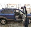 Image 36 : PARKSVILLE - 2006 HYUNDAI TUCSON, BLUE, 288053 KMS, ALL WHEEL DRIVE. - P455417