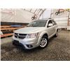 Image 1 : PARKSVILLE - 2014 DODGE JOURNEY, SILVER, 186991 KMS, FRONT WHEEL DRIVE. - D260182