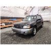 Image 2 : PARKSVILLE - 2004 SUBARU FORESTER, BLACK, 363050 KMS, "NO RESERVE". - B720154