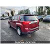 Image 14 : DUNCAN - 2011 GMC TERRAIN, RED, 287548 KMS, ALL WHEEL DRIVE. - D426132