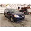 Image 8 : PARKSVILLE - 2014 DODGE GRAND CARAVAN, NAVY, 112602 KMS, FRONT WHEEL DRIVE. - D282657