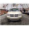 Image 6 : PARKSVILLE - 2010 DODGE GRAND CARAVAN, GOLD, 242781 KMS, FRONT WHEEL DRIVE. - D361963