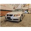 Image 2 : PARKSVILLE - 2006 BMW 323I, SILVER, 203853 KMS, REAR WHEEL DRIVE. - DW29061