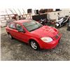 Image 10 : PARKSVILLE - 2005 PONTIAC PURSUIT, RED, 146090 KMS, FRONT WHEEL DRIVE. - D519798