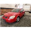 Image 1 : PARKSVILLE - 2005 PONTIAC PURSUIT, RED, 146090 KMS, FRONT WHEEL DRIVE. - D519798