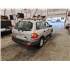 Image 15 : PARKSVILLE - 2002 HYUNDAI SANTA FE, SILVER, 251745 KMS, FRONT WHEEL DRIVE. - D332333
