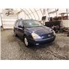 Image 8 : PARKSVILLE - 2007 KIA SEDONA, NAVY, 254174 KMS, FRONT WHEEL DRIVE. - D128201