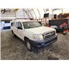 Image 9 : PARKSVILLE - 2010 TOYOTA TACOMA, NO RESERVE ,  WHITE, 273009 KMS- D722350