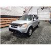 Image 3 : PARKSVILLE - 2002 HONDA CRV, SILVER, 310653 KMS, FOUR WHEEL DRIVE. - B807145