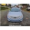 Image 4 : DUNCAN - 2011 HYUNDAI SONATA, GRAY, 218007 KMS, FRONT WHEEL DRIVE. - J032350