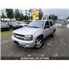 Image 2 : DUNCAN - 2008 CHEVROLET TRAILBLAZER, SILVER, "NO RESERVE" , 4X4. - J260232