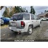 Image 9 : DUNCAN - 2008 CHEVROLET TRAILBLAZER, SILVER, "NO RESERVE" , 4X4. - J260232