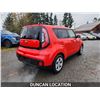 Image 9 : DUNCAN - 2018 KIA SOUL, RED, 167762 KMS, FRONT WHEEL DRIVE. - D155517