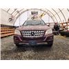 Image 5 : PARKSVILLE - 2009 MERCEDES ML320, RED, 285413 KMS, ALL WHEEL DRIVE. - P525310