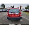 Image 12 : DUNCAN - 2008 SUBARU FORESTER, RED, 112275 KMS, ALL WHEEL DRIVE. - D727954
