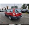 Image 14 : DUNCAN - 2008 SUBARU FORESTER, RED, 112275 KMS, ALL WHEEL DRIVE. - D727954