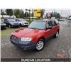 Image 2 : DUNCAN - 2008 SUBARU FORESTER, RED, 112275 KMS, ALL WHEEL DRIVE. - D727954