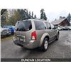 Image 9 : DUNCAN - 2005 NISSAN PATHFINDER, BROWN, 147085 MILES "NO RESERVE", 4X4. - J761394