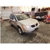 Image 10 : PARKSVILLE - 2008 PONTIAC TORRENT, SILVER, 197245 KMS, ALL WHEEL DRIVE. - D043154