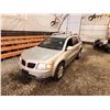 Image 4 : PARKSVILLE - 2008 PONTIAC TORRENT, SILVER, 197245 KMS, ALL WHEEL DRIVE. - D043154