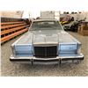 Image 6 : 1983 LINCOLN CONTINENTAL, BLUE, 178355 KMS, "NO RESERVE"