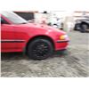 Image 25 : PARKSVILLE - 1993 ACURA INTEGRA, RED, 157726 KMS, FRONT WHEEL DRIVE. - D800102