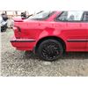 Image 27 : PARKSVILLE - 1993 ACURA INTEGRA, RED, 157726 KMS, FRONT WHEEL DRIVE. - D800102