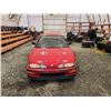 Image 6 : PARKSVILLE - 1993 ACURA INTEGRA, RED, 157726 KMS, FRONT WHEEL DRIVE. - D800102