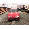 Image 7 : PARKSVILLE - 1993 ACURA INTEGRA, RED, 157726 KMS, FRONT WHEEL DRIVE. - D800102